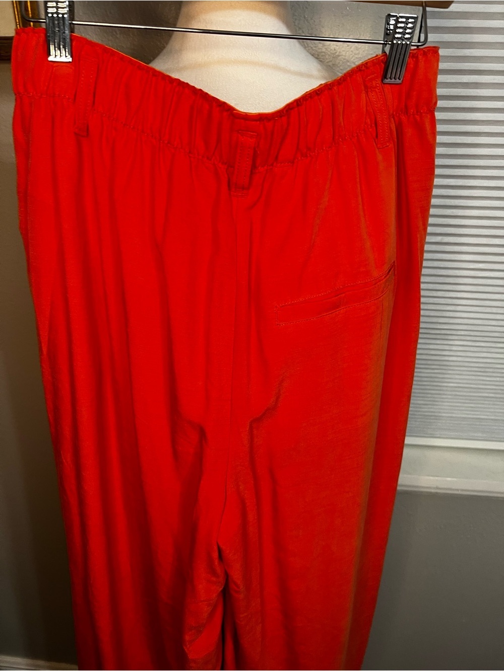 Free People Nothin to Say pleated trouser rare small orange pockets - Picture 9 of 13